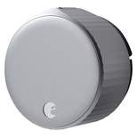 August AUG-SL05-M01-S01 Wi-Fi (4th Gen) Smart Lock - Fits Your Existing Deadbolt in Minutes, Silver