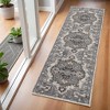 Ivory Taupe And Gray Medallion Area Rug - 2 of 4
