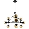 CWI Lighting Glow 10 Light Chandelier With Black Finish - 2 of 4