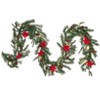 The Lakeside Collection Lighted Poinsettia Greenery Collection - Garland - 3 of 4