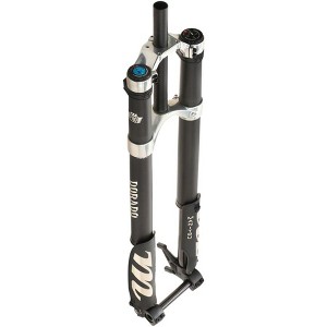 Manitou Dorado Pro Suspension Fork - 29", 203 mm, 20 x 110 mm, 57 mm Offset, Straight Steerer, Black/Carbon, Gen 2 - 1 of 4