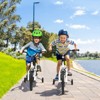 Infans 18" Kid’s Bike w/Removable Training Wheels & Basket for 4-8 Years Old  White - 2 of 4