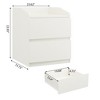 Nightstand with 2 Drawer, Modern Bed Side Table, Handle Free Design, for Living Room, Bedroom - 2 of 4