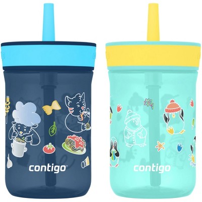 Contigo Kids' Leighton Tritan 14oz Tumbler Cool Lime Macaroon With