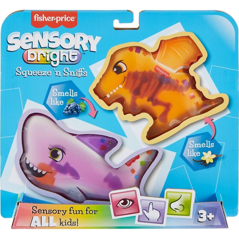 Fisher-Price Sensory Bright Shark &#38; Dragon Squeeze &#8216;n Sniffs Scented Goo Animals, 6 of 7