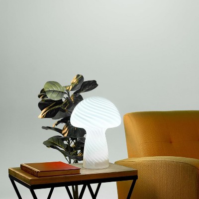 Ozarke Magic Mushroom Table Lamp - White