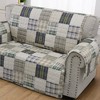 Greenland Home Fashions 1304EFPL Oxford Multi Loveseat Furniture Protector, 103x76 Inches - 2 of 3