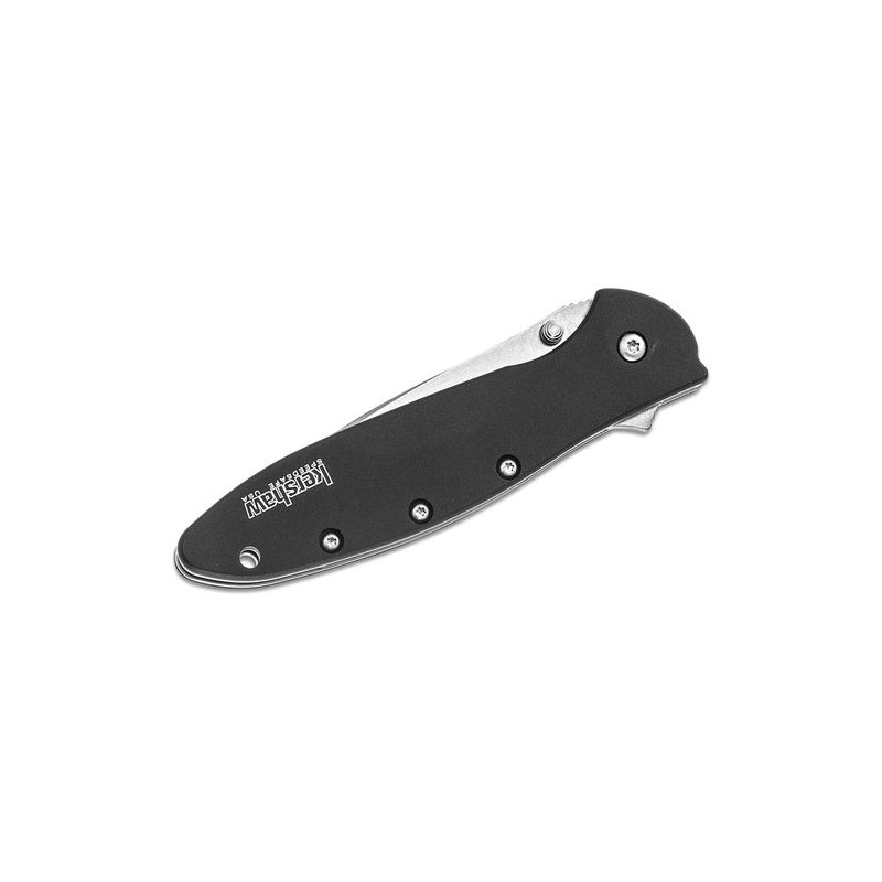 Kershaw Black/Stonewash Leek Knife, 2 of 5