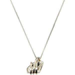 Pavilion Gift Company - Iridescent Crystal  Galactic - Rhodium Austrian Element Necklace - Necklaces - 1 of 4