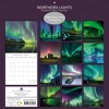 The Gifted Stationery 2025 Square Wall Calendar, Northern Lights, 16-Month Natural World Theme with 180 Reminder Stickers (12x12 In) - image 4 of 4