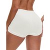 INSPIRE CHIC Women's Full Coverage Maternity Underwear Plus Size High Waisted Ice Silk Invisible Breathable Panties - 2 of 4
