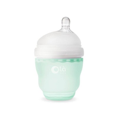 Olababy Silicone Gentle Baby Bottle - Mint - 4oz