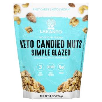 Lakanto Keto Candied Nuts, Simple Glazed, 8 oz (227 g)