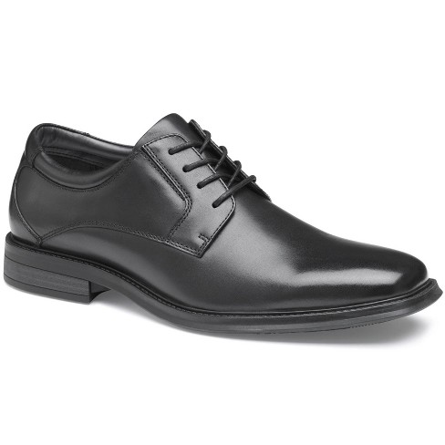 Johnston & Murphy Men's Ardmore Black Leather Lace Up Oxford Dress Shoe ...