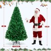 SUGIFT 6ft Full Artificial Christmas Tree with 864 Branch Tips, Metal Stand, Flame-Retardant PVC, Easy Assembly, Holiday Decoration - 4 of 4