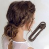 Unique Bargains Women's Classic Fashion Hair Clips 2.36"x0.67"x0.47" 3 Pcs - 2 of 3