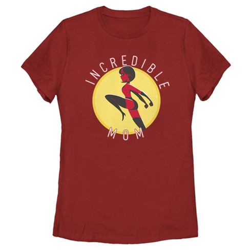 Crewneck Adult Graphic Tees for Women Decrum Incredbles Superhero T Shirts