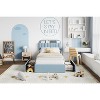 COZONY Twin/Twin XL Bouclé Upholstered Platform Bed with Storage Drawers, Bookcase Headboard - 4 of 4