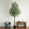Nearly Natural 12-ft Artificial  Eucalyptus Tree - 4 of 4
