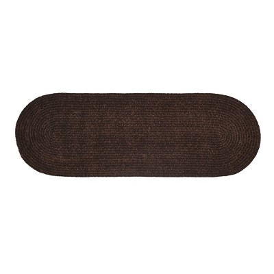 Chenille Solid Collection 100% Polyester Reversible Indoor Area Utility Rug - Better Trends