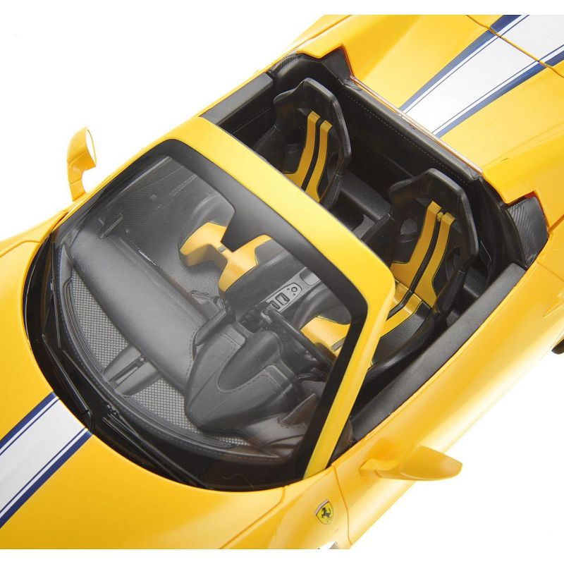 Link Ready! Set! Go!1:14 RC Ferrari 458 Speciale A Radio Remote Control Sports Car - Yellow, 3 of 12
