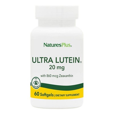 Ultra Lutein Maximum Strength by Nature's Plus  -  60 Softgel