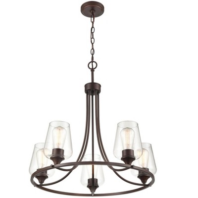 Millennium Lighting Ashford 5 - Light Chandelier in  Rubbed Bronze