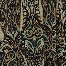 olive black paisley