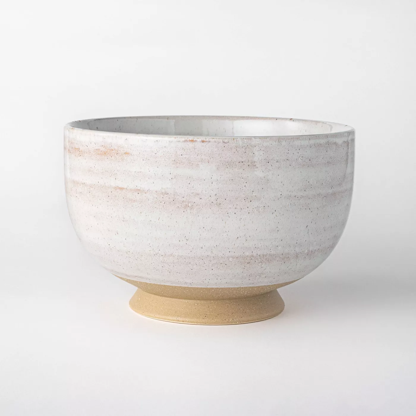 Ceramic Textured Decorative Bowl Cream - Threshold™ designed with Studio McGee - image 1 of 12