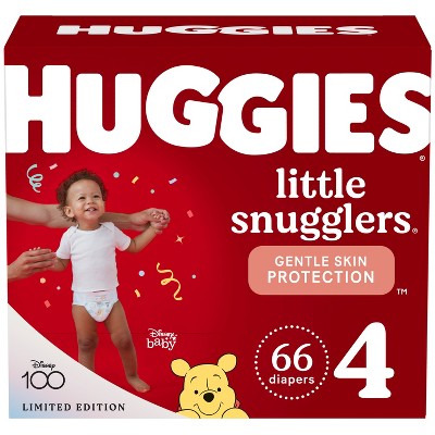 Image of Huggies Little Snugglers Diapers Super Pack - Size 4 (66ct)