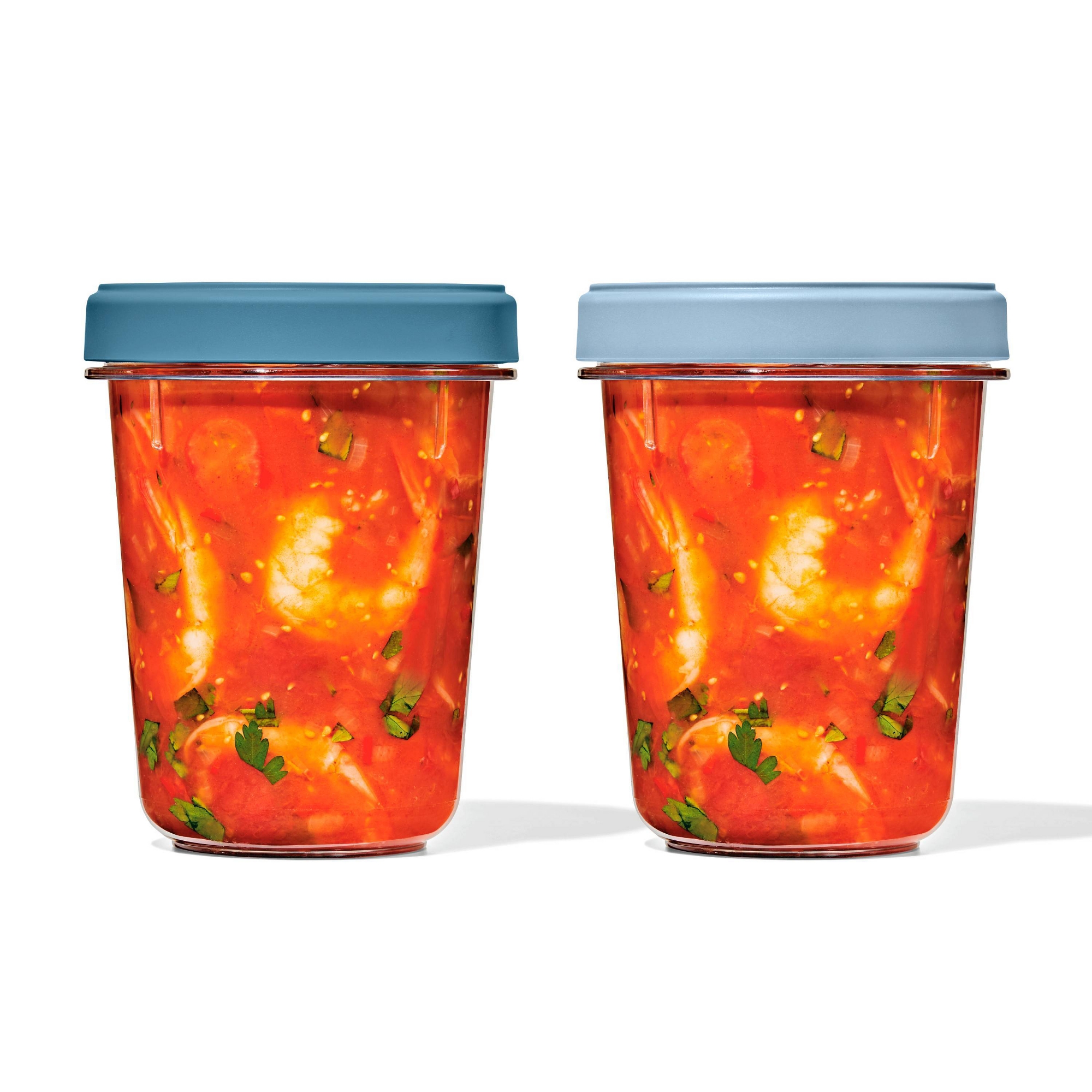 OXO 2pk 32oz Twist and Stack Containers