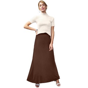 Jessica London Everyday Stretch Knit Maxi Skirt - 1 of 3