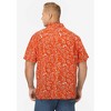 KingSize Men's Big & Tall Tall The No-Tuck Casual Short Sleeve Shirt - 3 of 4