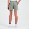 Champion Girls' Washed French Terry Shorts - 4 of 4