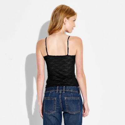 Women's Lace Cinch-Front Cami - Wild Fable™ with Olivia Dayton