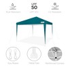 Best Choice Products 10x10ft Pop Up Canopy Outdoor Portable Adjustable Instant Gazebo Tent w/ Carrying Bag - 4 of 4