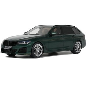 2023 BMW Alpina B5 Touring Green Metallic 1/18 Model Car by GT Spirit - 1 of 4