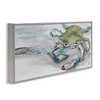 Stupell Industries Vivid Crab on Beach Shoreline, 24" x 10" - 3 of 4