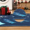 COZONY Washable Christmas Tree Motif Low Pile Area Rug for Living Room Bedroom Dining Room - 2 of 4