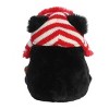 Aurora Mini Blake Black Bear Rolly Pet Festive Stuffed Animal Black 4" - 4 of 4