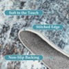 Washable Living Room Rug Non Slip Low Pile Area Rug Soft Foldable Accent Carpet for Bedroom Home Office Dining Room - 4 of 4
