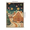 Amanti Art Gingerbread Town by Melloi Art Prints Canvas Wall Art Print Framed 23-in. W x 33-in. H. - 3 of 4