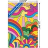 Trends International Hey Happy - Psychedelic Landscape Unframed Wall Poster Prints - 3 of 4