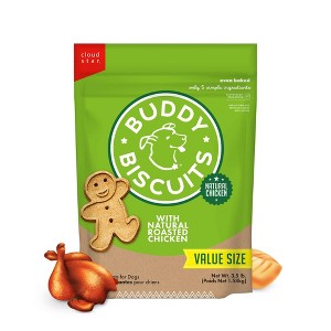 Buddy Biscuits Oven Baked Treats with Roasted Chicken Dry Dog Treats - 56oz - 1 of 4