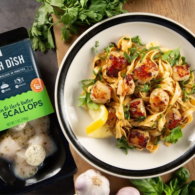 Bristol Seafood My Fish Dish Lemon & Herb Butter Bay Scallops - 7oz
