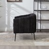 Kumasinova Upholstered Chenille Sofa,Channel Tufted Couch with Metal Legs,Wood Frame,Adjustable Foot Pads,Leisure Armchair for Living Room,Bedroom - 4 of 4