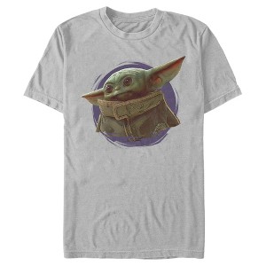Men's Star Wars The Mandalorian The Child Circle Halo T-Shirt - 1 of 3
