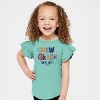 The Juniper Shop SmileyWorld New Grade Who Dis? Flutter Sleeve Tee - 2 of 4