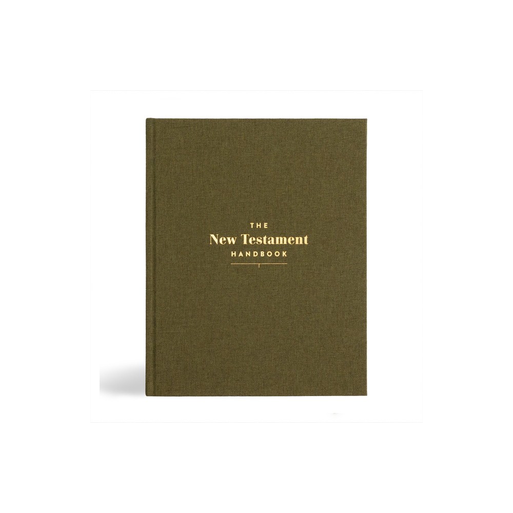 The New Testament Handbook, Sage Cloth Over Board - by Holman Reference (Hardcover)