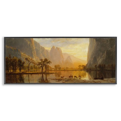 Stupell Industries Yosemite Valley Classic Painting, 30" x 13"